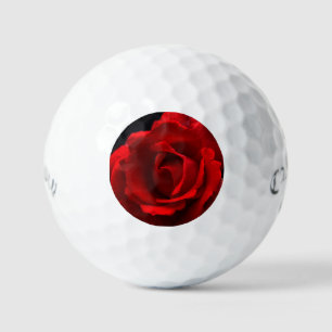 Balles De Golf Red Rose css gbcna