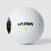 Balles De Golf Reflet du lac de Yosemite (Logo)