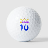 Balles De Golf Reine 10 (Recto)