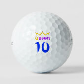 Balles De Golf Reine 10 (Recto)