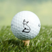 Balles De Golf Renard argenté (T-shirt Insitu)