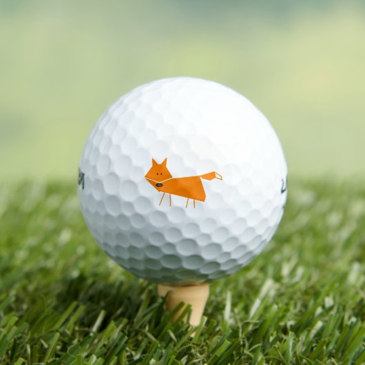 Balles De Golf Renard orange (T-shirt Insitu)