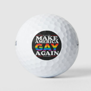 Balles De Golf Rendre à l'Amérique gay le mois de la fierté LGBT