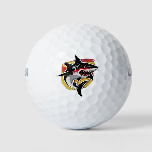 Balles De Golf Requin allemand (Devant)