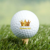 Balles De Golf Respawn King - Gamer Crown Golf Ball (T-shirt Insitu)