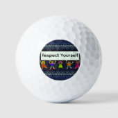 Balles De Golf Respect Yourself Golf Balls (Recto)