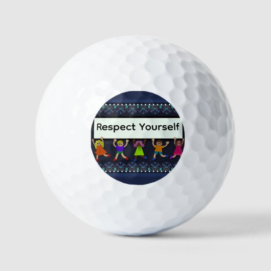 Balles de golf Respectez-vous (Recto)