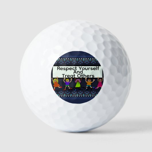 Balles de golf Respectez-vous (Recto)