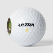 Balles De Golf Restez à l'écart des rudes (Logo)