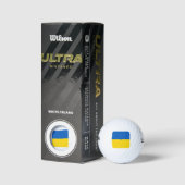 BALLES DE GOLF RESTEZ AVEC L'UKRAINE ! (Emballage)