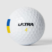 BALLES DE GOLF RESTEZ AVEC L'UKRAINE ! (Logo)
