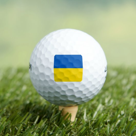 BALLES DE GOLF RESTEZ AVEC L'UKRAINE ! (T-shirt Insitu)