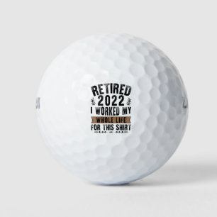 Balles De Golf Retired 2022