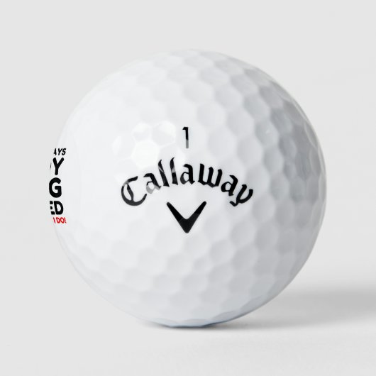 Balles De Golf Retraite (Logo)