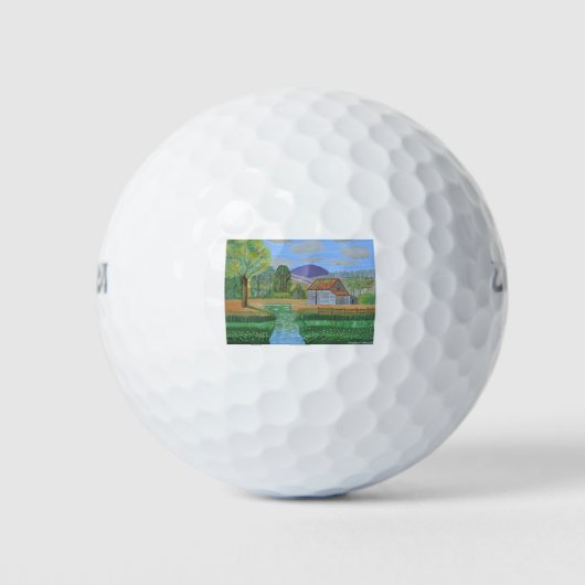 Balles De Golf Retraite cabine dans les collines (Devant)