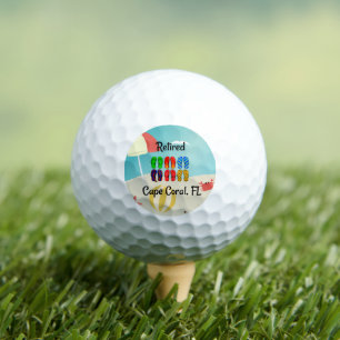 Balles De Golf Retraité...Cape Coral, Floride