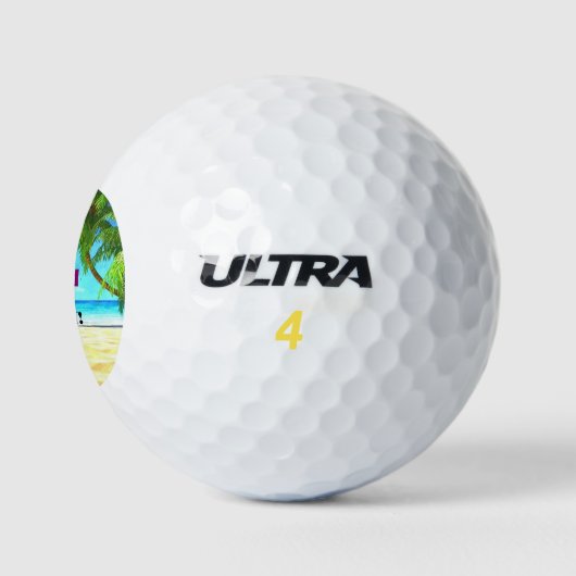 Balles De Golf Retraité et adoré ! (Logo)