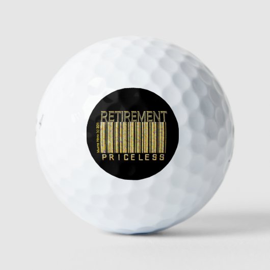 Balles De Golf Retraite : sans prix (Devant)