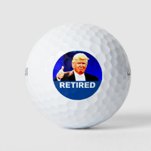 BALLES DE GOLF RETRAITE TRUMP GOLF BALLS