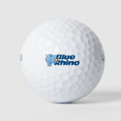 Balles De Golf Rhino bleu (Devant)