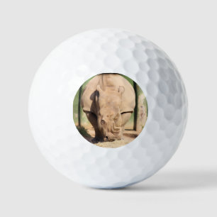 Balles De Golf rhinocéros blanc