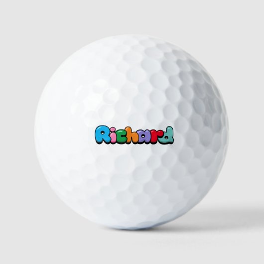 Balles De Golf Richard (Recto)