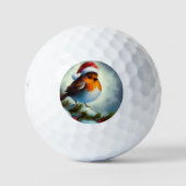 Balles De Golf Robin de Noël (3) (Devant)