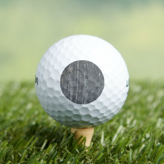 Balles De Golf Roche de sédiments noir et gris (T-shirt Insitu)