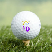 Balles De Golf Roi 10 (T-shirt Insitu)