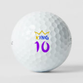 Balles De Golf Roi 10 (Recto)