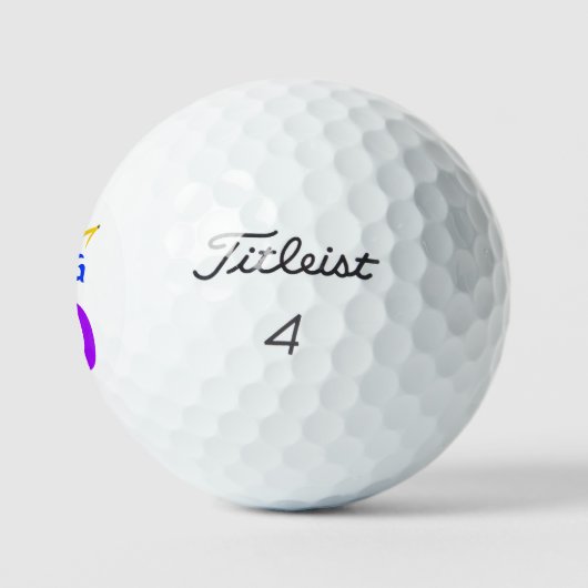Balles De Golf Roi 10 (Logo)