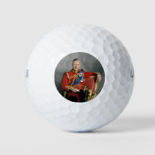 Balles De Golf Roi Charles III (Devant)