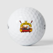 Balles De Golf Roi du Grill (Devant)
