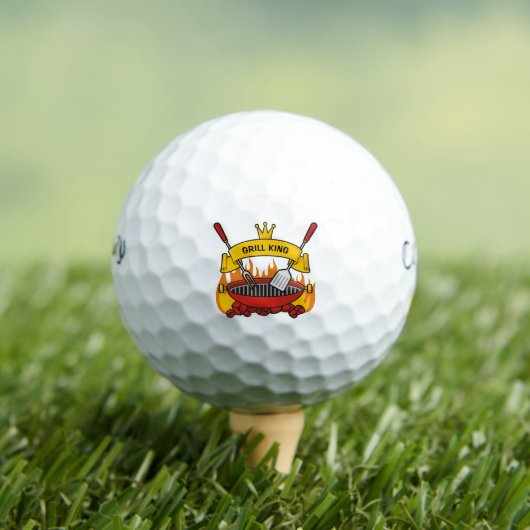 Balles De Golf Roi du Grill (T-shirt Insitu)
