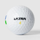 Balles De Golf roi du vert foncé (Logo)