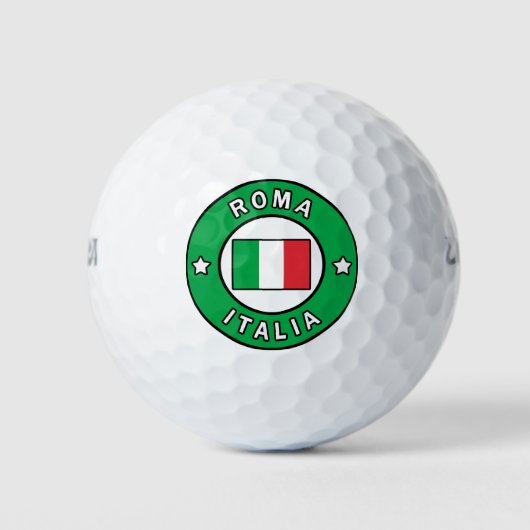Balles De Golf Roma Italia (Devant)