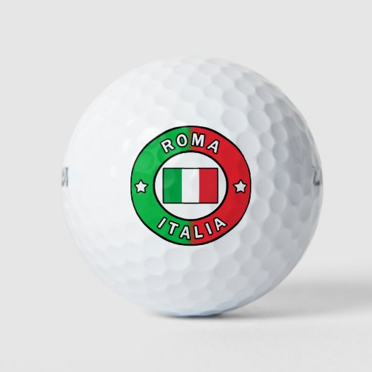 Balles De Golf Roma Italia (Devant)