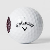 Balles De Golf Rosace Mandala (Logo)
