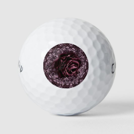 Balles De Golf Rosace Mandala (Devant)