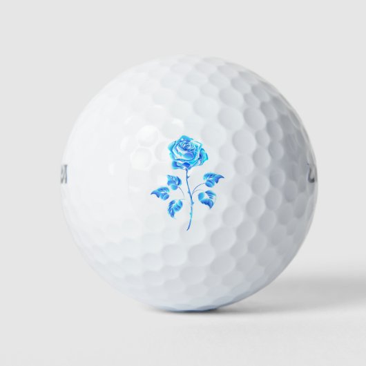 Balles De Golf Rose bleu brûlant (Devant)