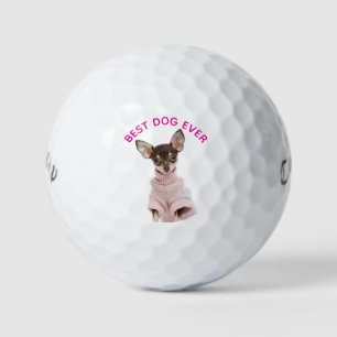 Balles De Golf Rose Chaud Personnalisé Photo de Famille de Compag