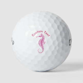 Balles De Golf Rose de Seahorse
