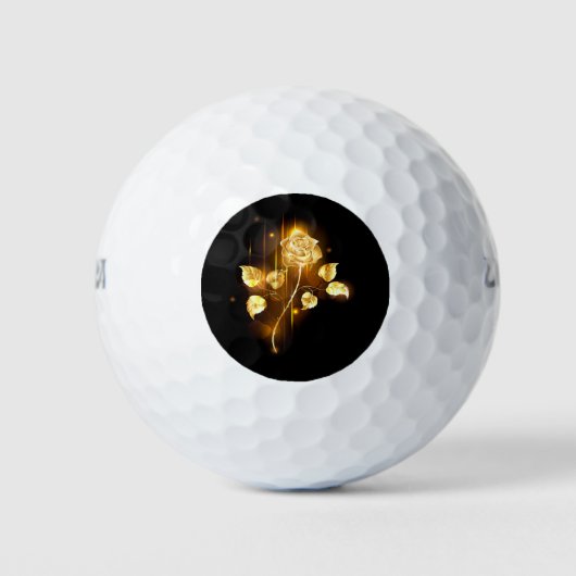 Balles De Golf Rose d'or ( rose d'or ) (Devant)