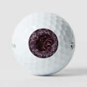 Balles De Golf Rose Mandala (Recto)