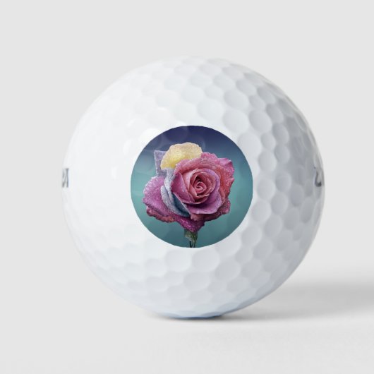 Balles De Golf Rose multicolore (Devant)