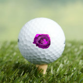 Balles De Golf Rose pourpre 2 (T-shirt Insitu)