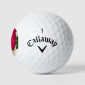 Balles De Golf rose reconnaissant (Logo)