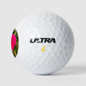 Balles De Golf Rose rose #4 (Logo)