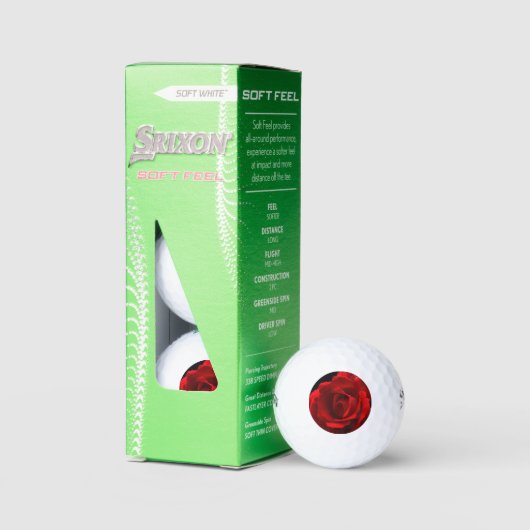 Balles De Golf Rose rouge ssf gbcnm (Conditionnement)