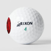 Balles De Golf Rose rouge ssf gbcnm (Logo)